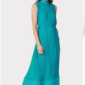 Milly  Melina Solid Pleated Dress